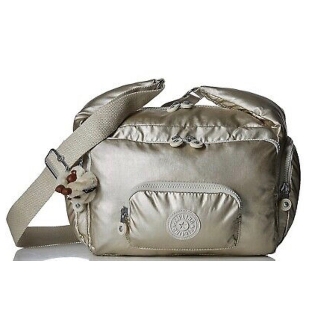 Kipling Erica (Europa) bag Sparkly Gold metallic